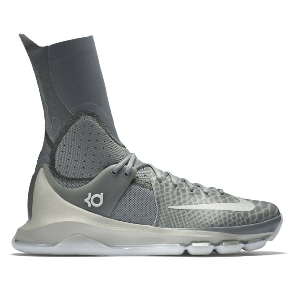 Nike KD 8 Elite Basketball Shoes,Grey, sz.9     B-30